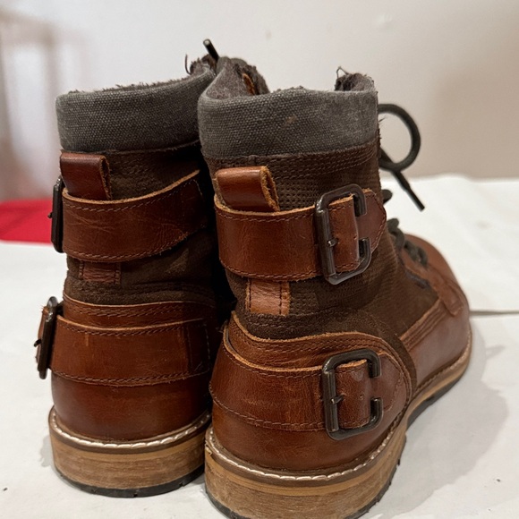 Franco Fortini Brown Leather Men's Boots - Picture 4 of 5